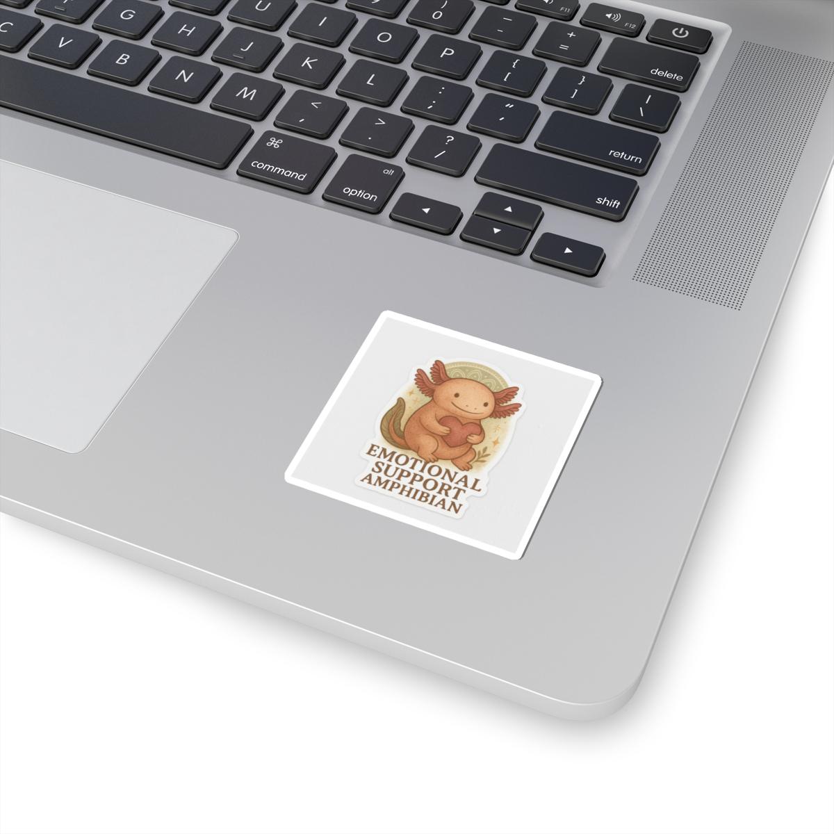 Axolotl Sticker | Emotional Support Amphibian Art, Laptop Decal