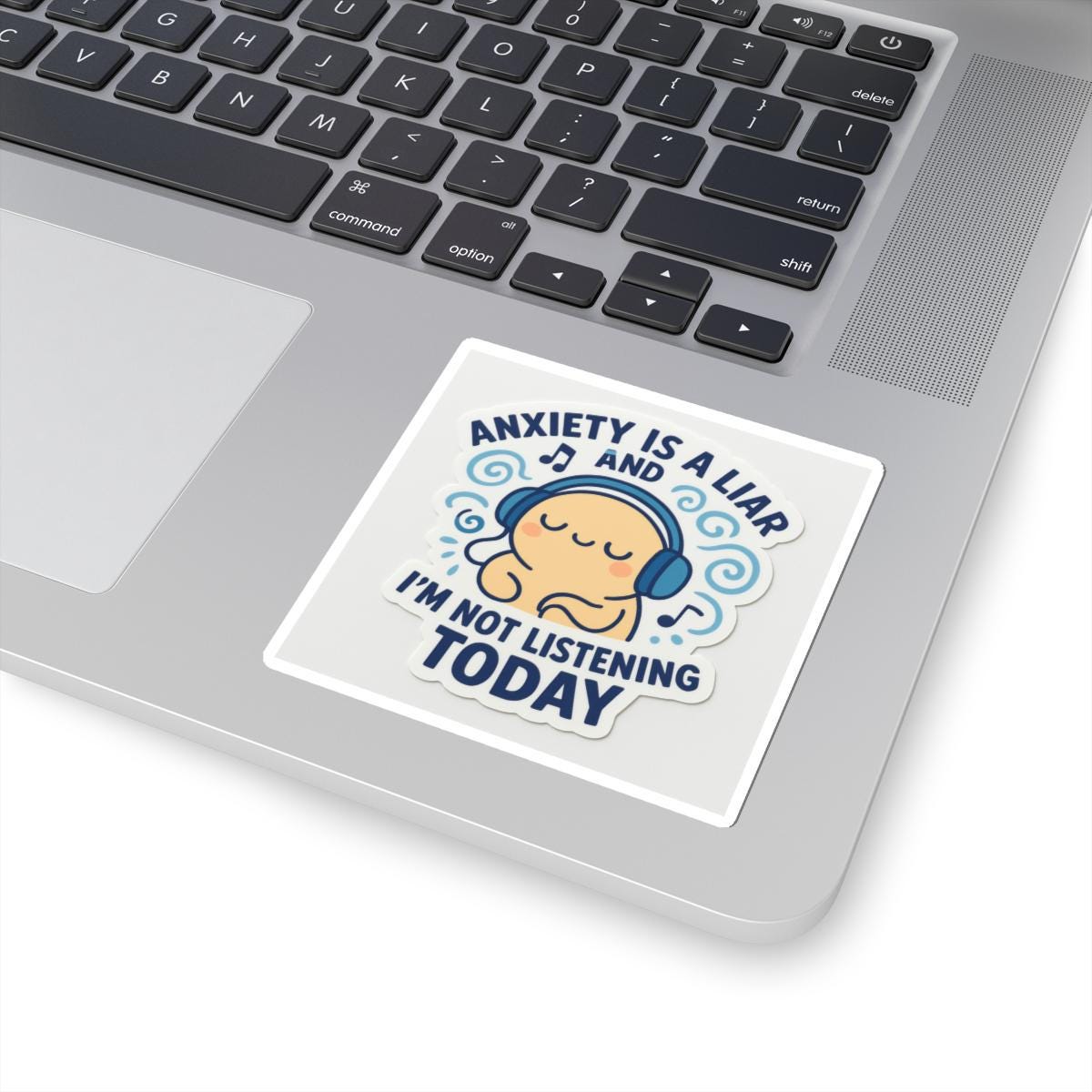 Anxiety is a Liar Vinyl Sticker, Mental Health Awareness, Laptop Decal