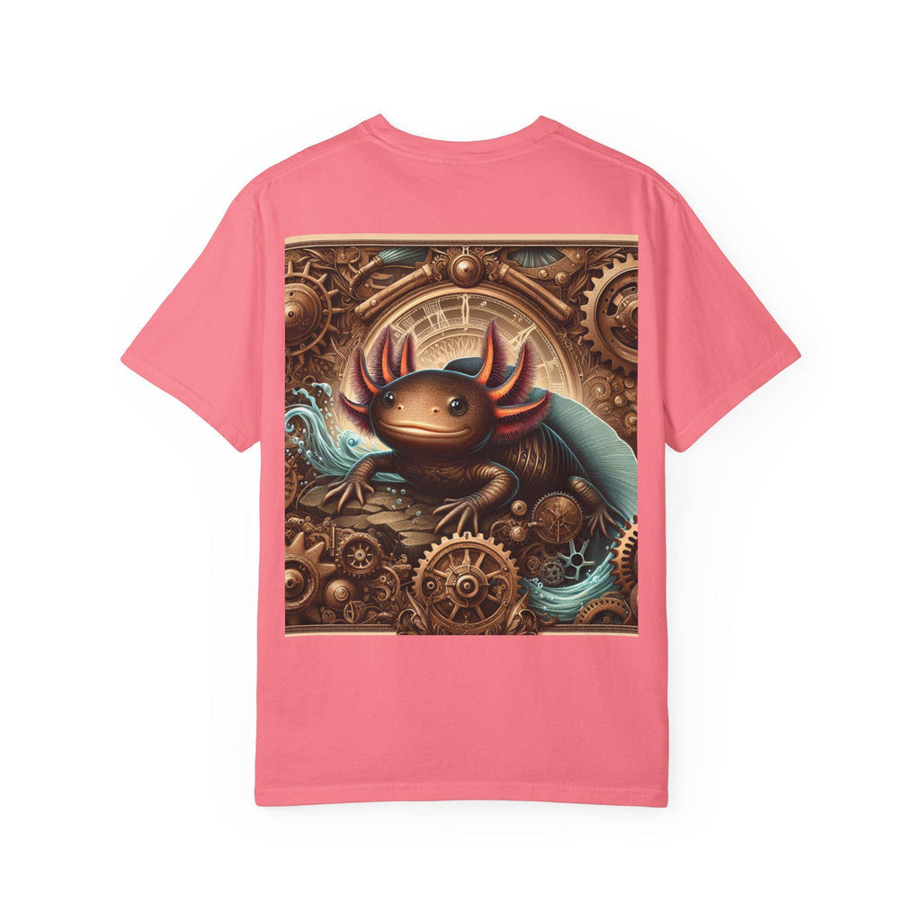 Steampunk Axolotl Graphic T-Shirt, Unisex Vintage Style