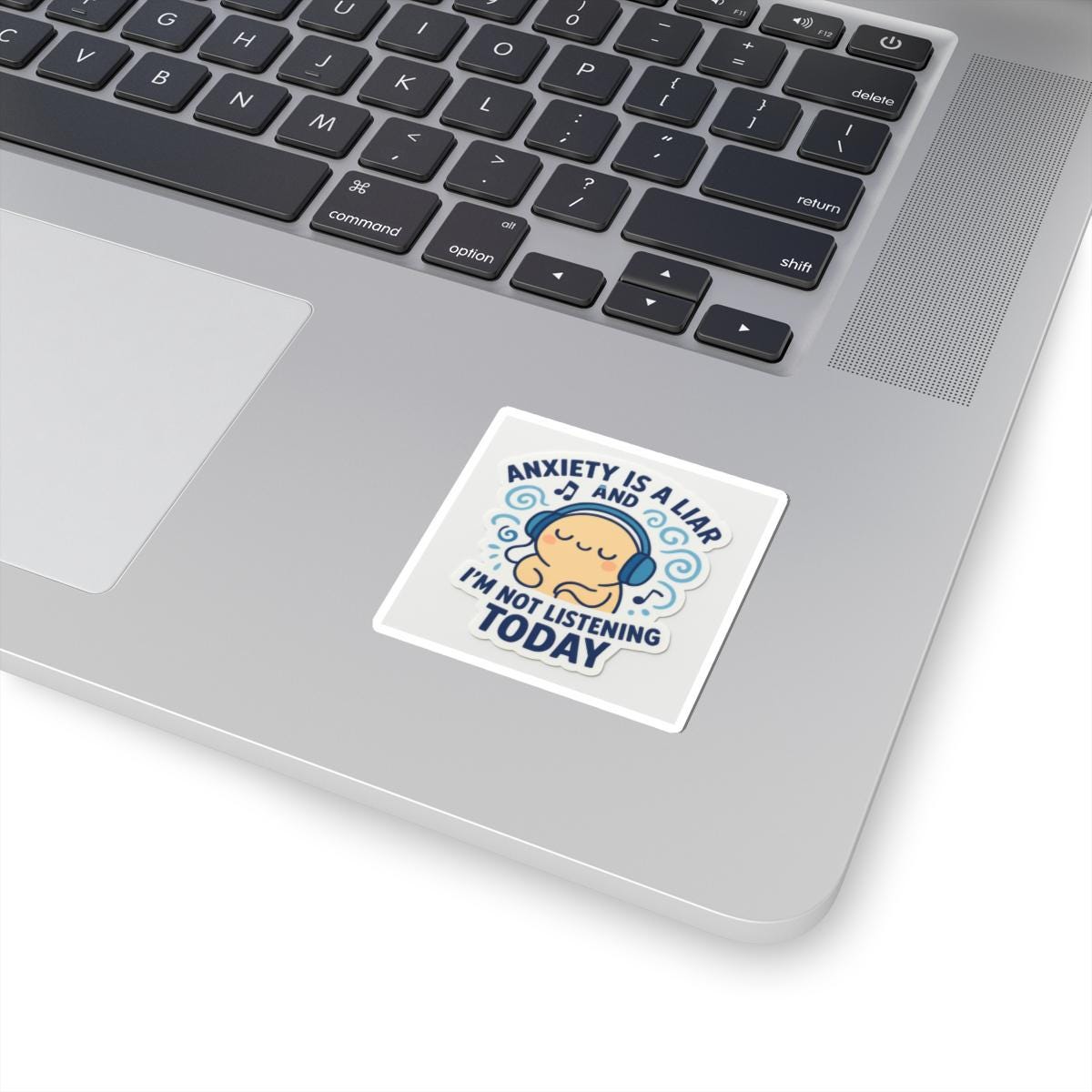 Anxiety is a Liar Vinyl Sticker, Mental Health Awareness, Laptop Decal