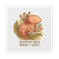Whimsical Axolotl Kiss-Cut Stickers | Nature Lover Laptop & Journal Decor