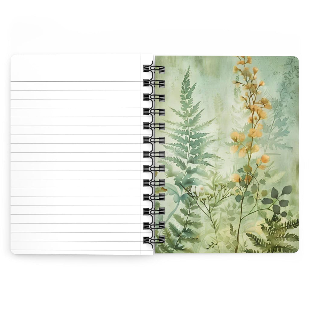 Butterfly Spiral Journal, Vintage Nature Design