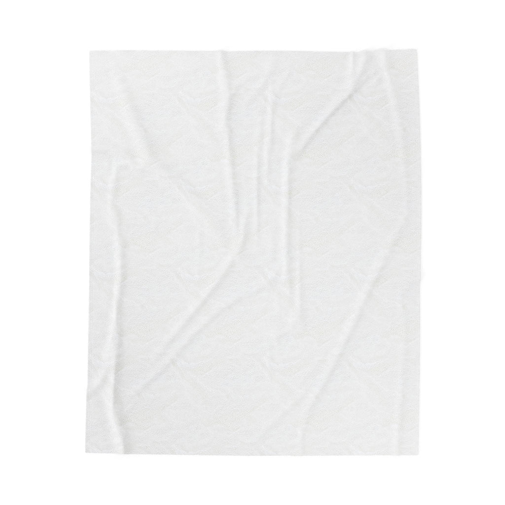 Nature Inspired Velveteen Plush Blanket | Whimsical Cozy Throw