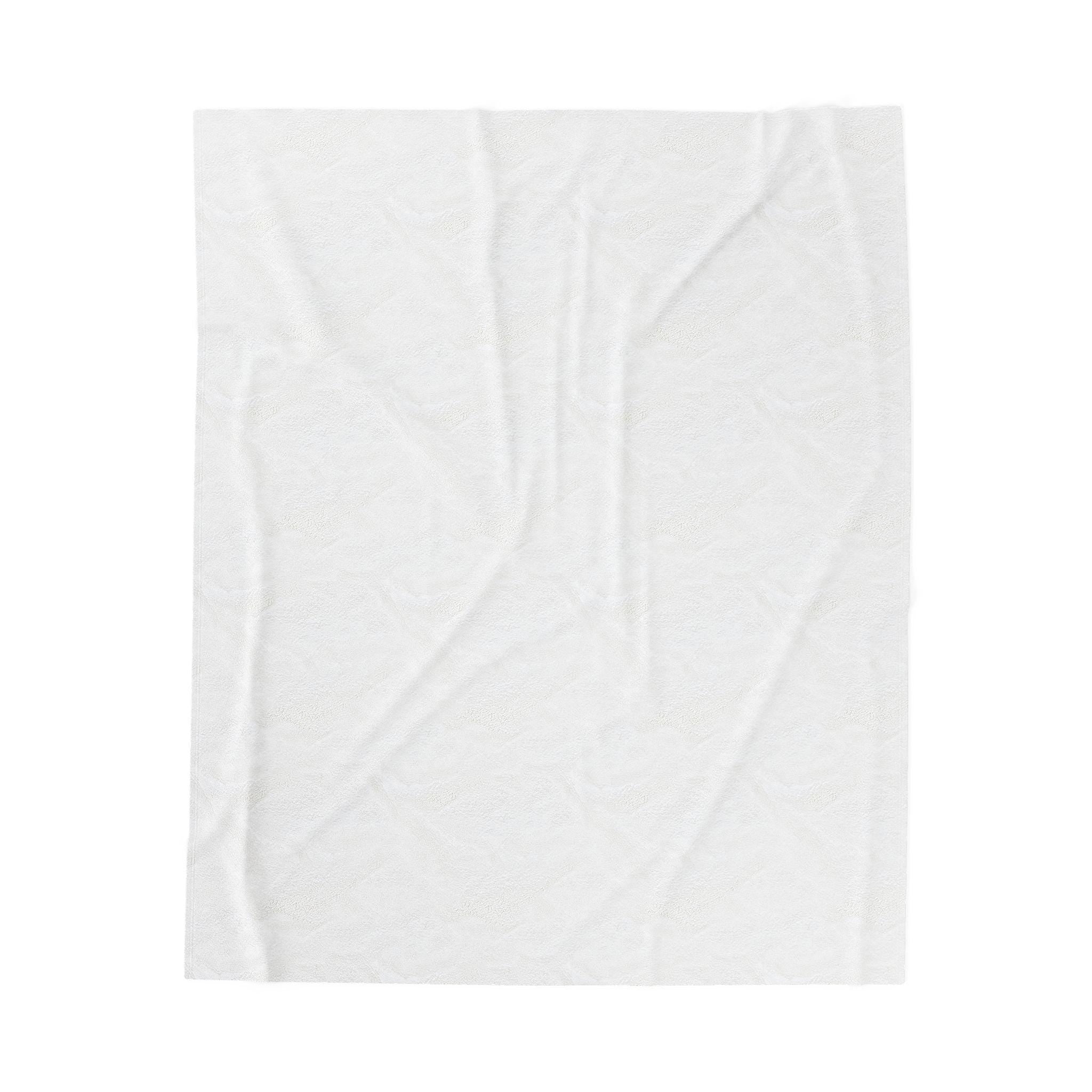 Nature Inspired Velveteen Plush Blanket | Whimsical Cozy Throw