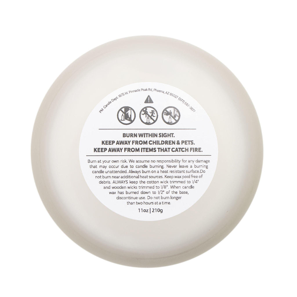 Lavender Botanical Soy Candle | Frosted Jar, Maple Lid, Coconut Wax, Relaxation