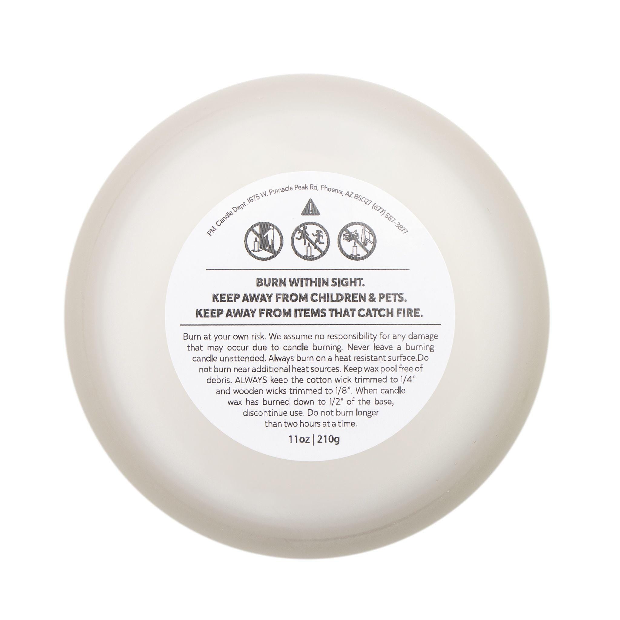 Lavender Botanical Soy Candle | Frosted Jar, Maple Lid, Coconut Wax, Relaxation