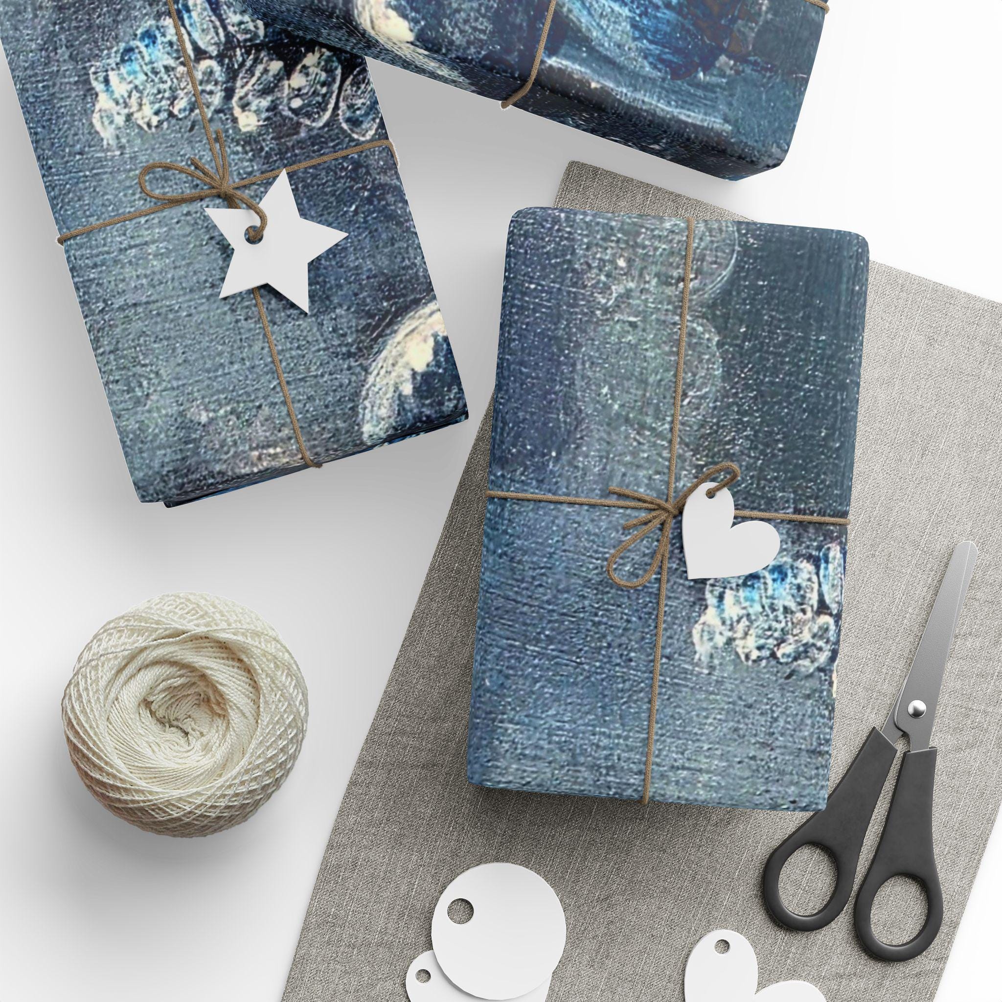 Moonlit Mushroom Forest Wrapping Paper