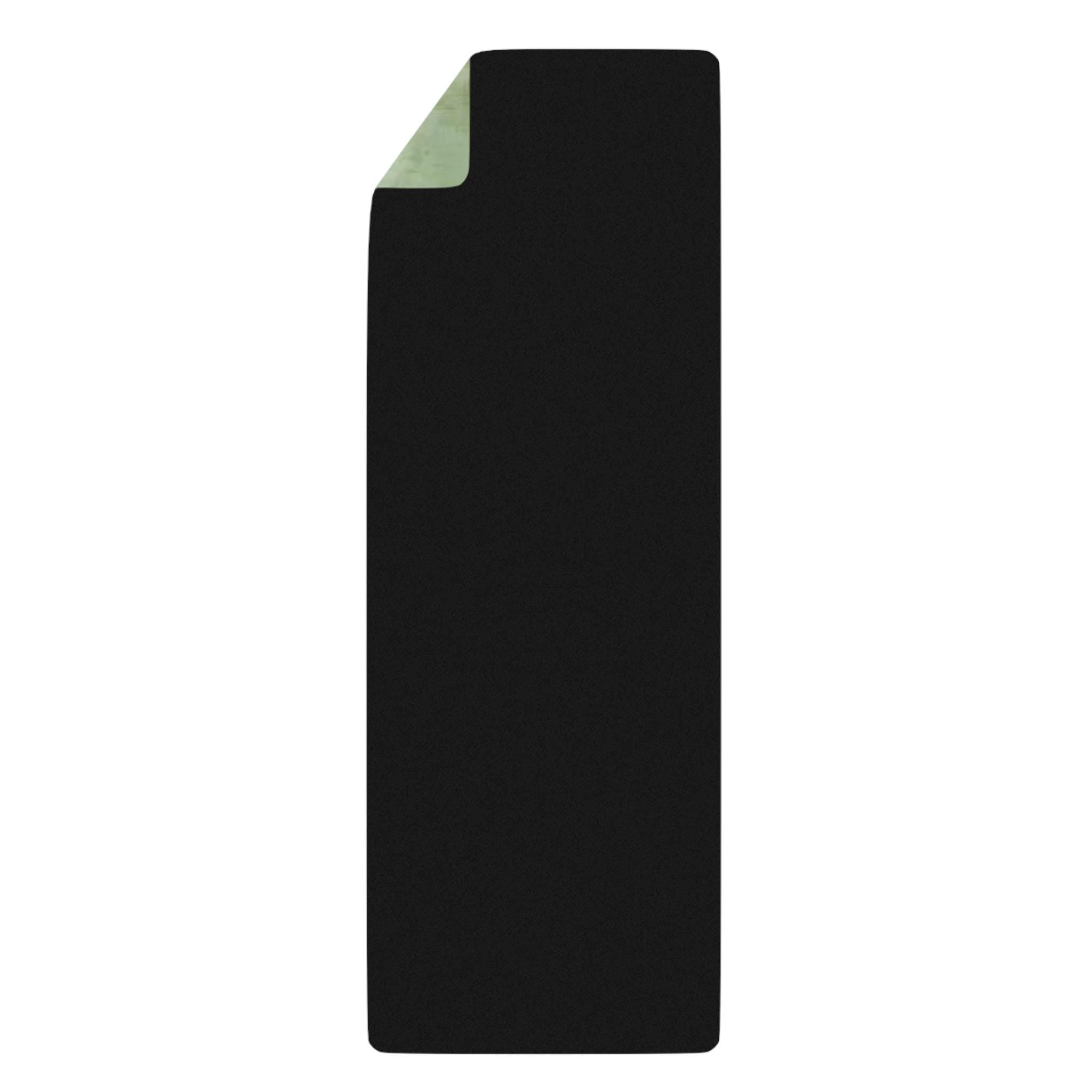 Fern Design Rubber Yoga Mat, Green Wellness, 24x70