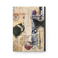Vintage Collage Butterflies Hardcover Journal | Matte